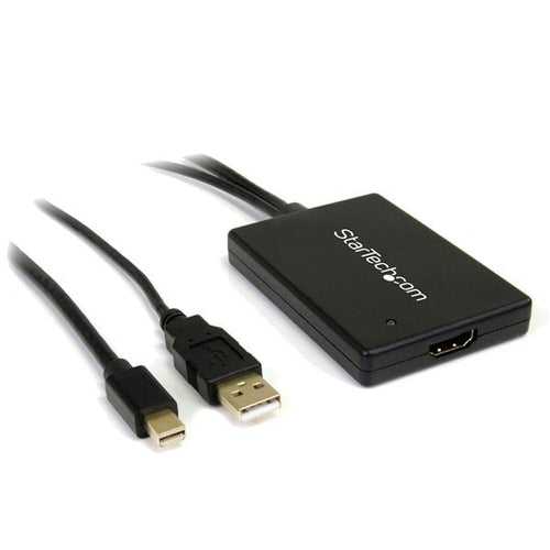 AV Adapter/Converter Startech MDP2HDMIUSBA Black White